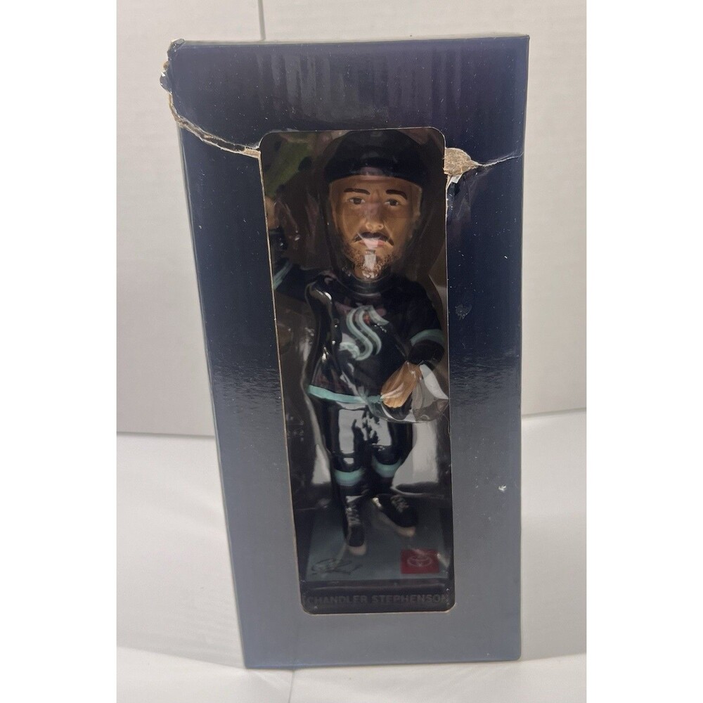 Chandler Stephenson #9 Seattle Kraken 2025 Bobblehead SGA Toyota BDA w/ Box